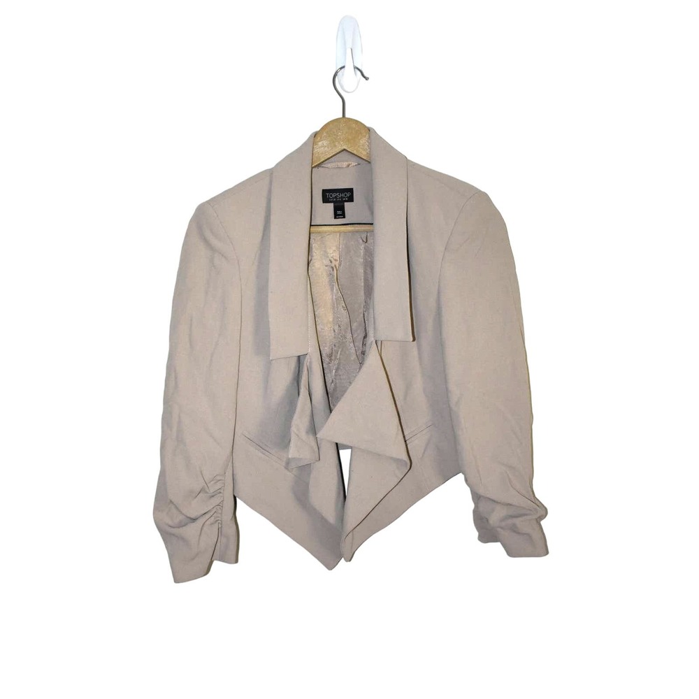 Topshop Cream Blazer